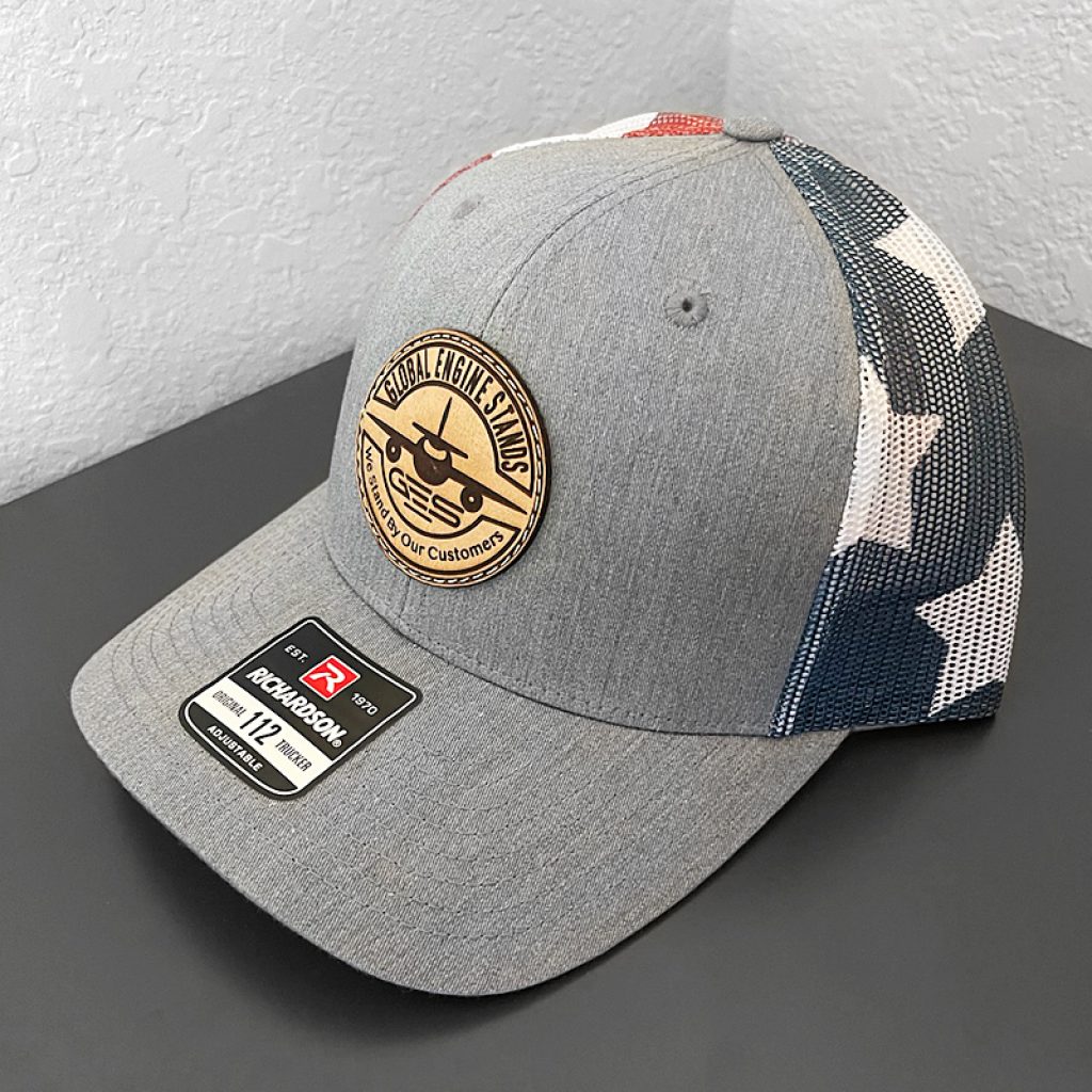 Global Engine Stands Stars and Stripes Hat